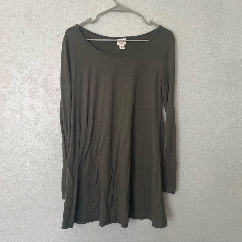 Mossimo supply co green dress